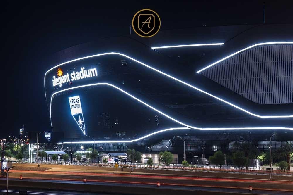 Alexios Security Solutions delivers professional event security at Allegiant Stadium in Las Vegas.