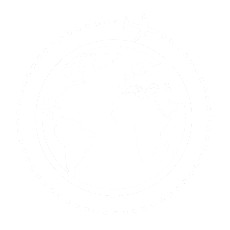A white outline drawing of a globe showing Africa, Europe, and the Americas with a dotted circular path and a small airplane—symbolizing global reach for Executive Protection & Bodyguards in Las Vegas. Product: CTA-backg-3. A white outline drawing of a globe showing Africa, Europe, and the Americas with a dotted circular path and a small airplane—symbolizing global reach for Executive Protection & Bodyguards in Las Vegas. Product: CTA-backg-3.