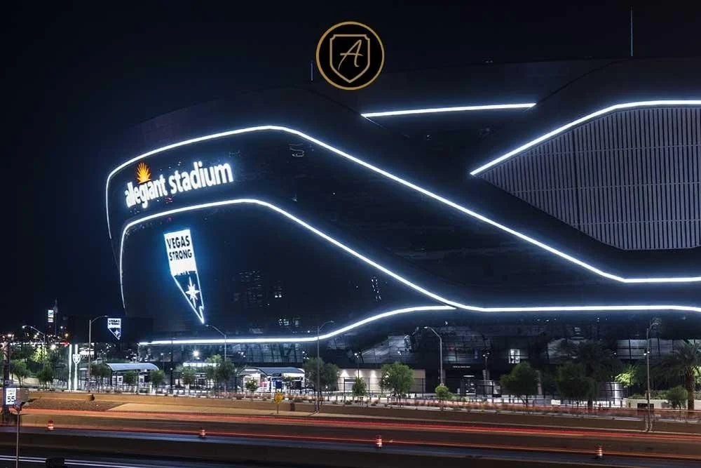 Alexios Security Solutions delivers professional event security at Allegiant Stadium in Las Vegas.