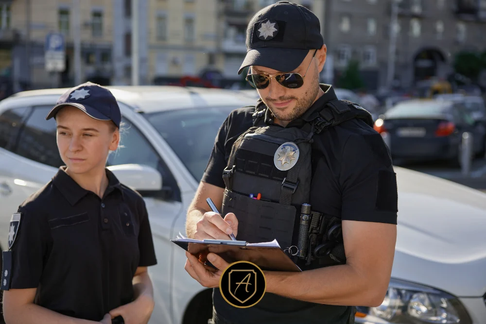 Private security and law enforcement serving different safety roles